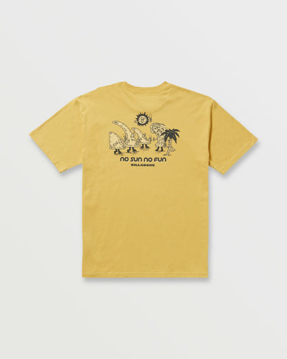 Billabong Sun Fun Regular Tee - Vintage Gold