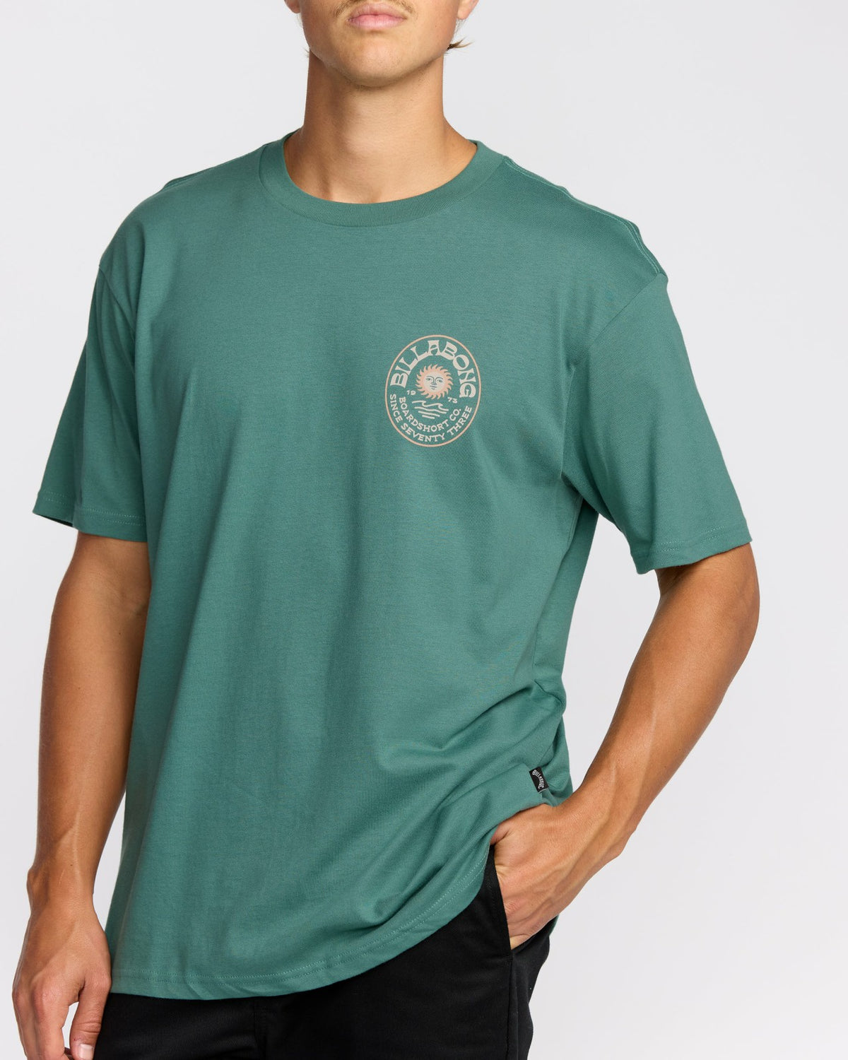 Billabong Sunny Days Premium Short Sleeve T-Shirt - Sage Green