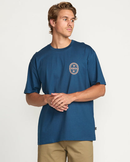 Billabong Sun Rays Regular Tee - Deep Blue