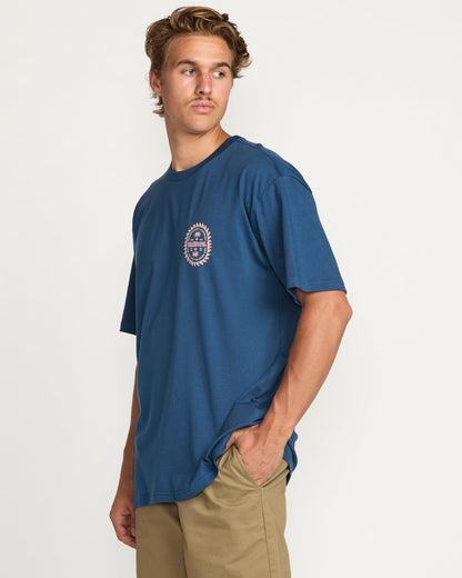 Billabong Sun Rays Regular Tee - Deep Blue