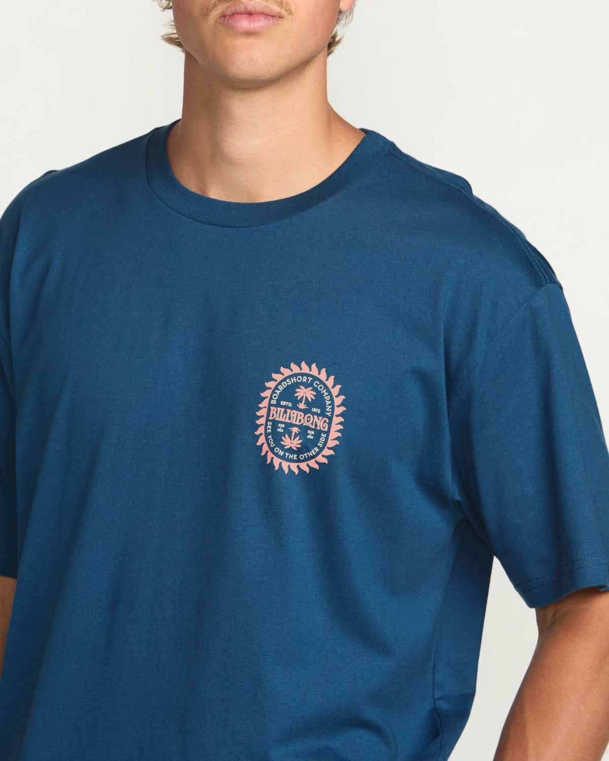 Billabong Sun Rays Regular Tee - Deep Blue