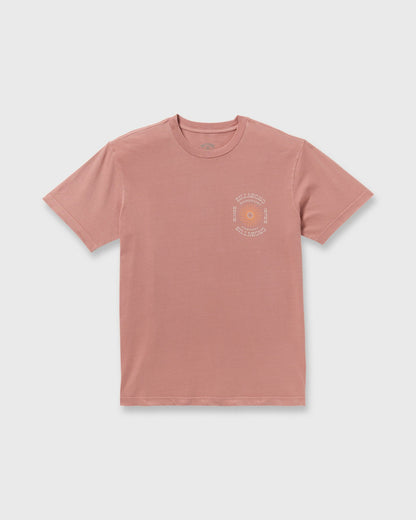 Billabong Sunrise Premium Wave Wash Short Sleeve T-Shirt - Dusty Rose