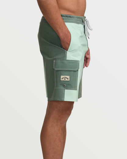 Billabong Sunshine Lo Tide 19" Boardshorts - Green Tea