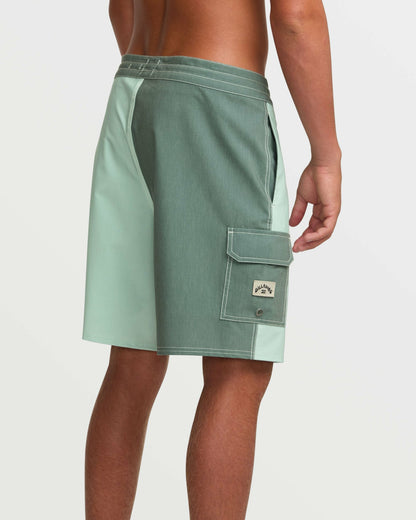 Billabong Sunshine Lo Tide 19" Boardshorts - Green Tea