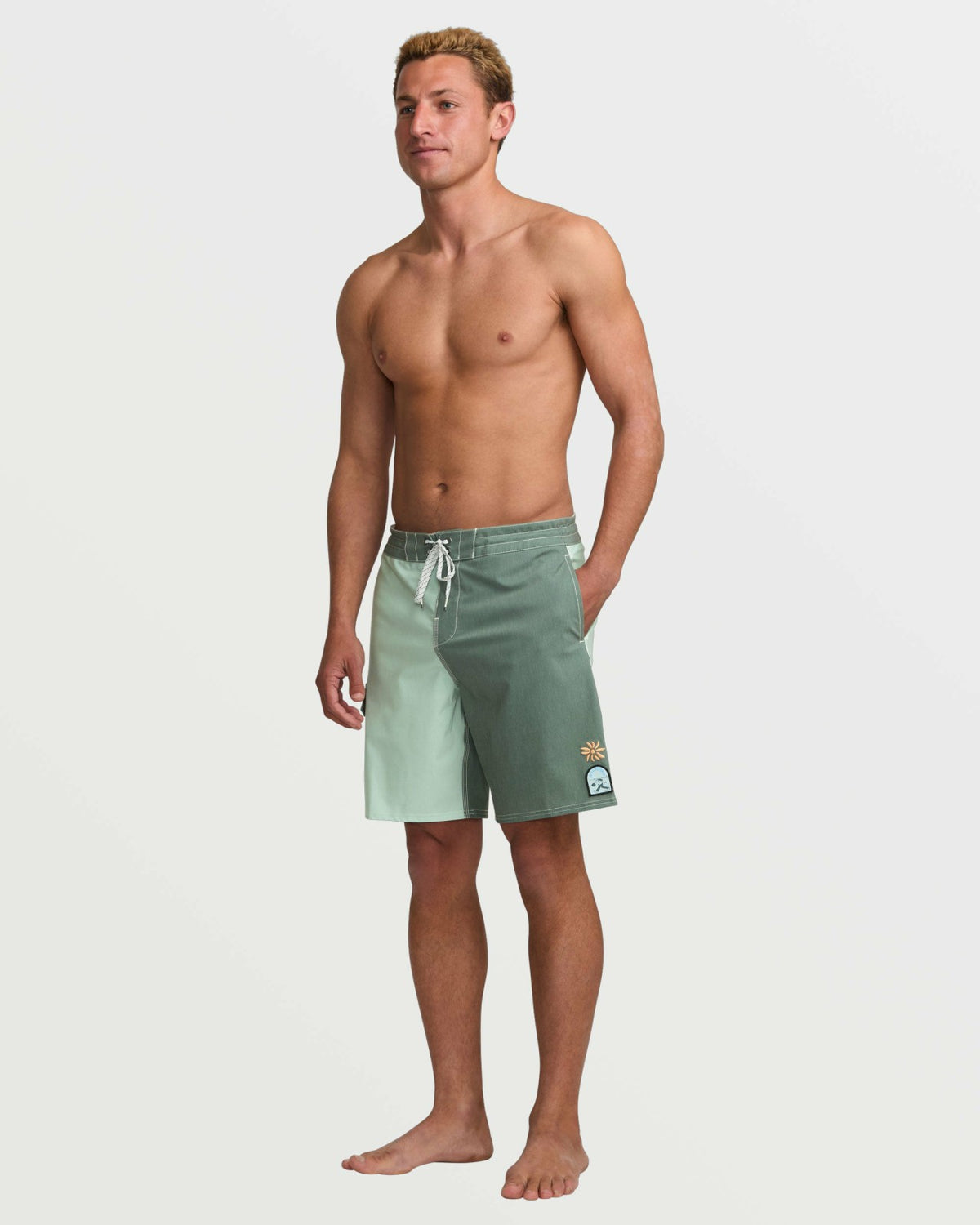 Billabong Sunshine Lo Tide 19" Boardshorts - Green Tea