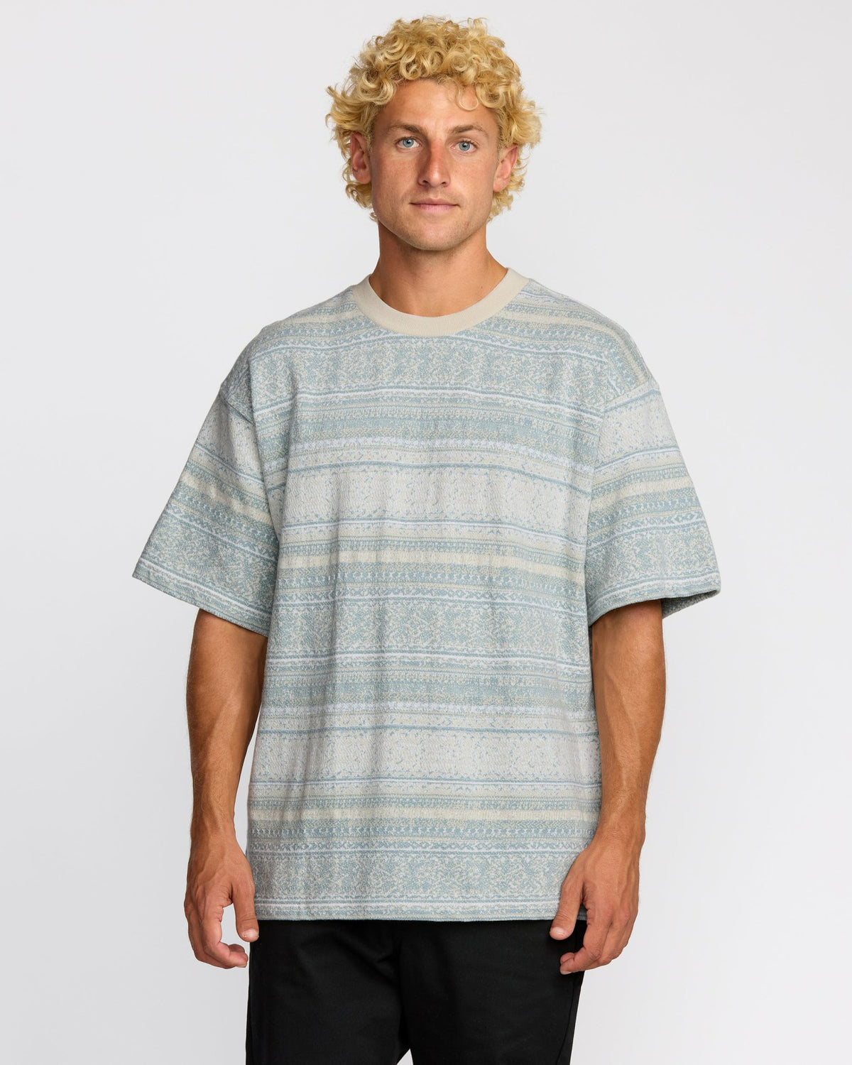 Billabong Sunshines Garage Short Sleeve T-Shirt - Stone Blue