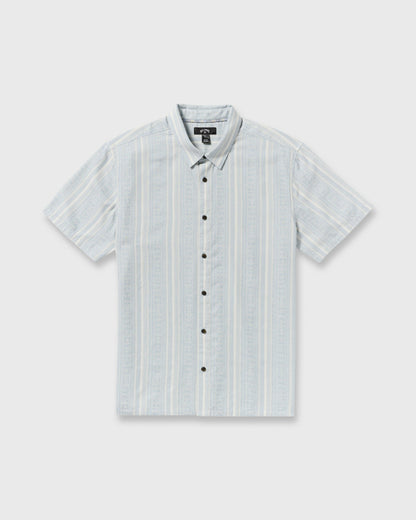 Billabong Sunshines Garage Short Sleeve Shirt - Stone Blue