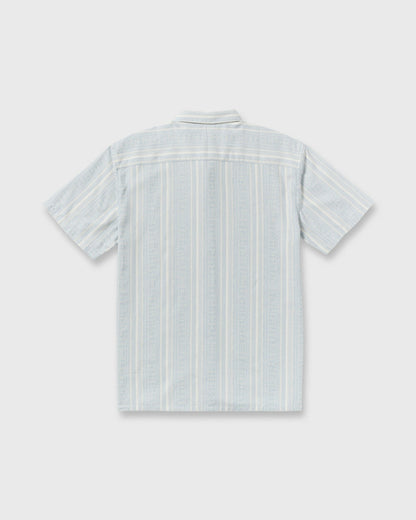 Billabong Sunshines Garage Short Sleeve Shirt - Stone Blue