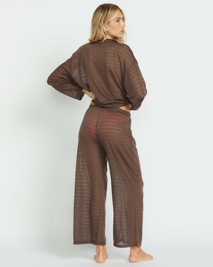 Billabong Sun Vacancy Cover-Up Pants - Kona