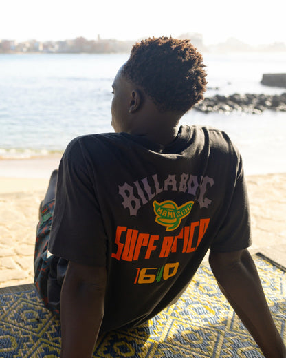 Billabong Billabong x Mami Wata Surf Africa Regular Tee - Washed Black