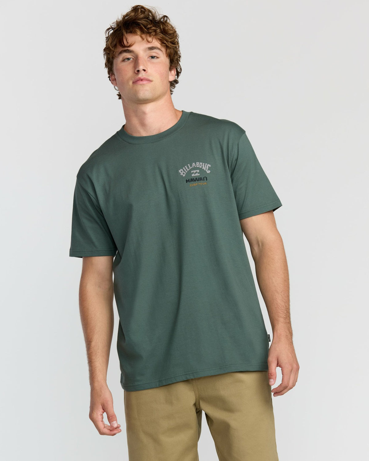 Billabong Surf Tour Hi Premium Short Sleeve T-Shirt - Dark Slate