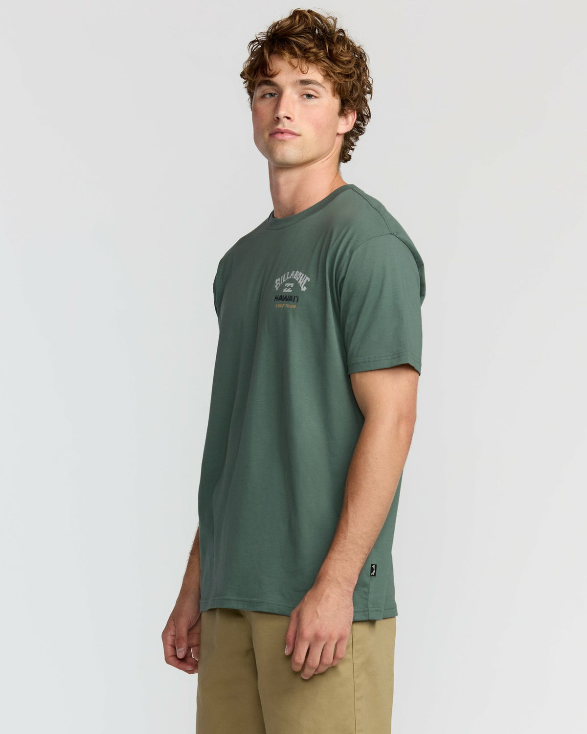 Billabong Surf Tour Hi Premium Short Sleeve T-Shirt - Dark Slate