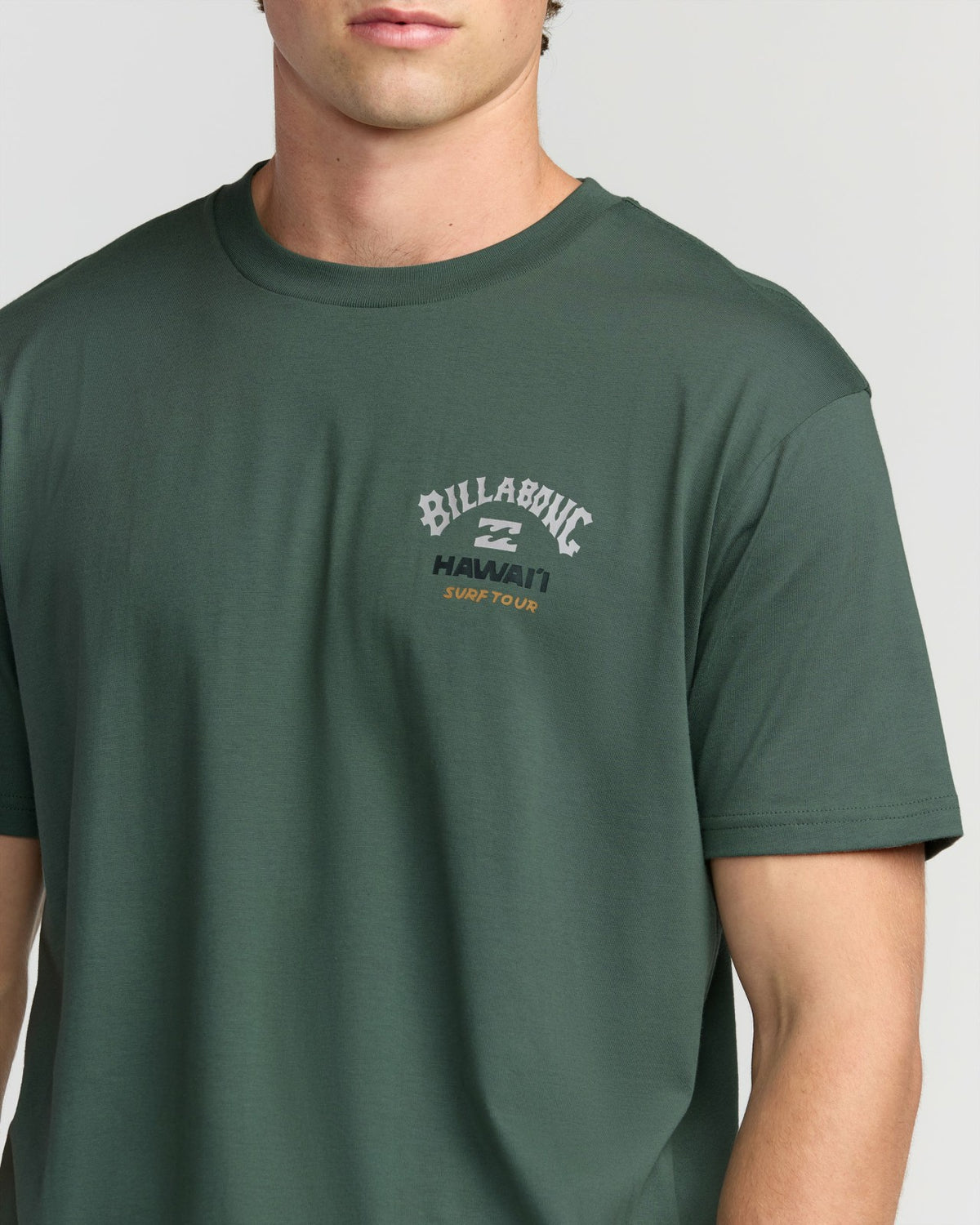 Billabong Surf Tour Hi Premium Short Sleeve T-Shirt - Dark Slate