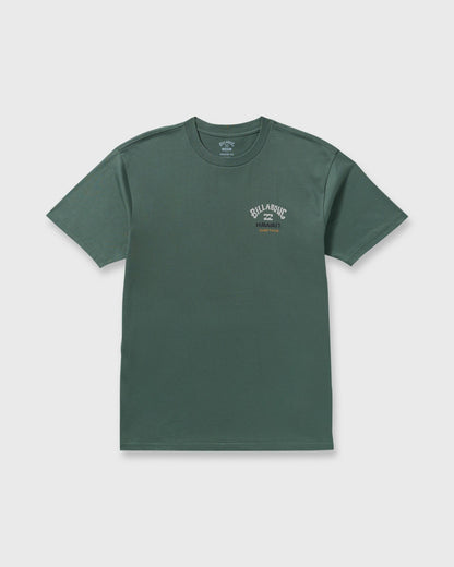 Billabong Surf Tour Hi Premium Short Sleeve T-Shirt - Dark Slate