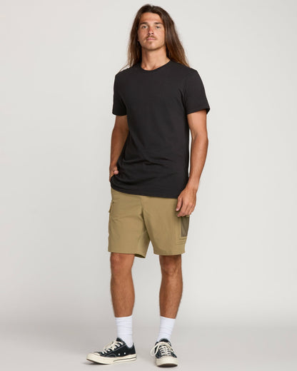 Billabong Surftrek Cargo Hybrid Shorts - Gravel