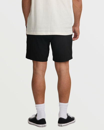 Billabong Surftrek Elastic Submersible 17" Hybrid Shorts - Black