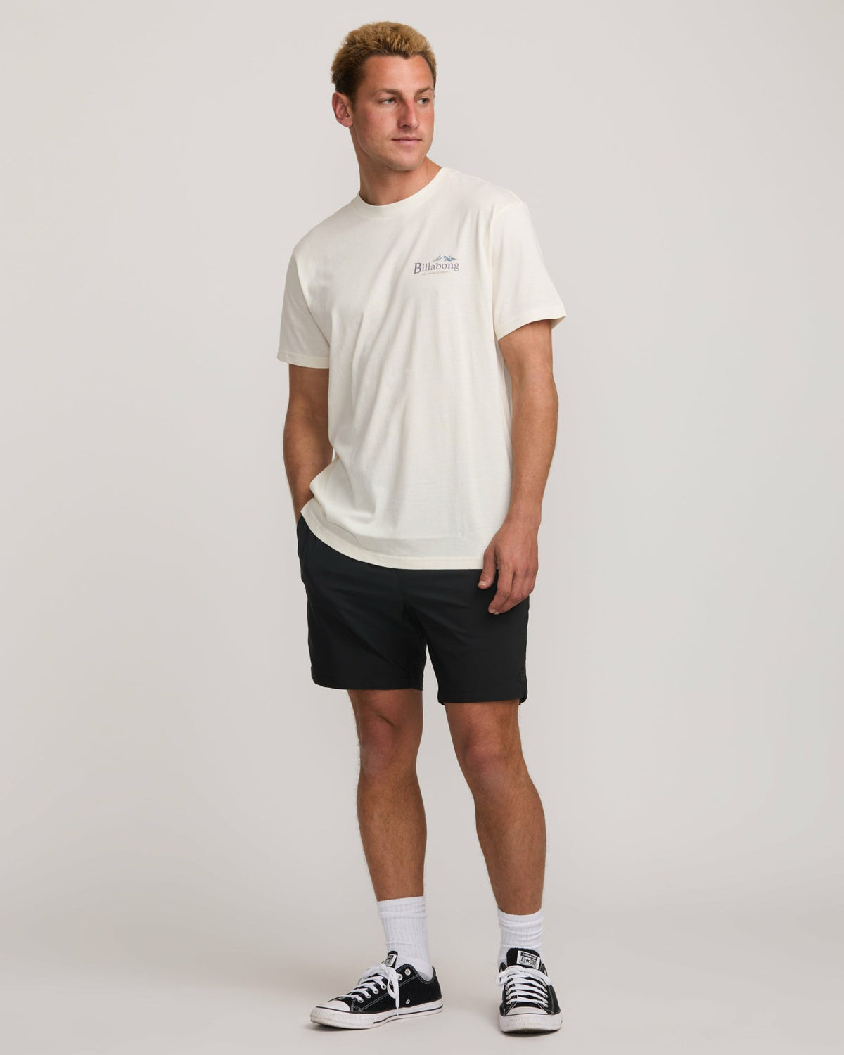 Billabong Surftrek Elastic Submersible 17" Hybrid Shorts - Black