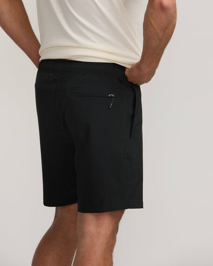 Billabong Surftrek Elastic Submersible 17" Hybrid Shorts - Black