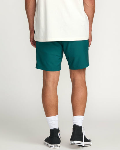 Billabong Surftrek Elastic Submersible 17" Hybrid Shorts - Marine