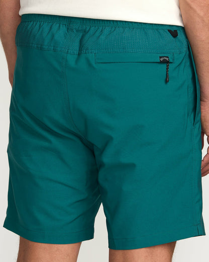 Billabong Surftrek Elastic Submersible 17" Hybrid Shorts - Marine