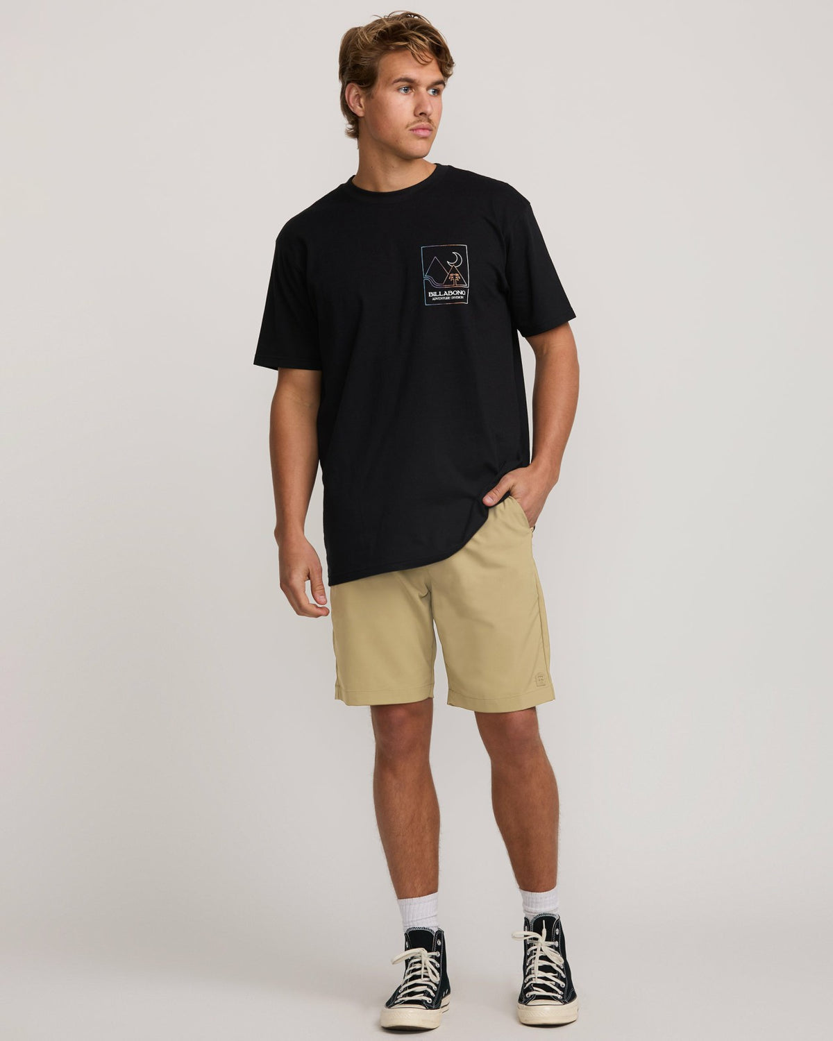 Billabong Surftrek Journey 20" Hybrid Shorts - Gravel