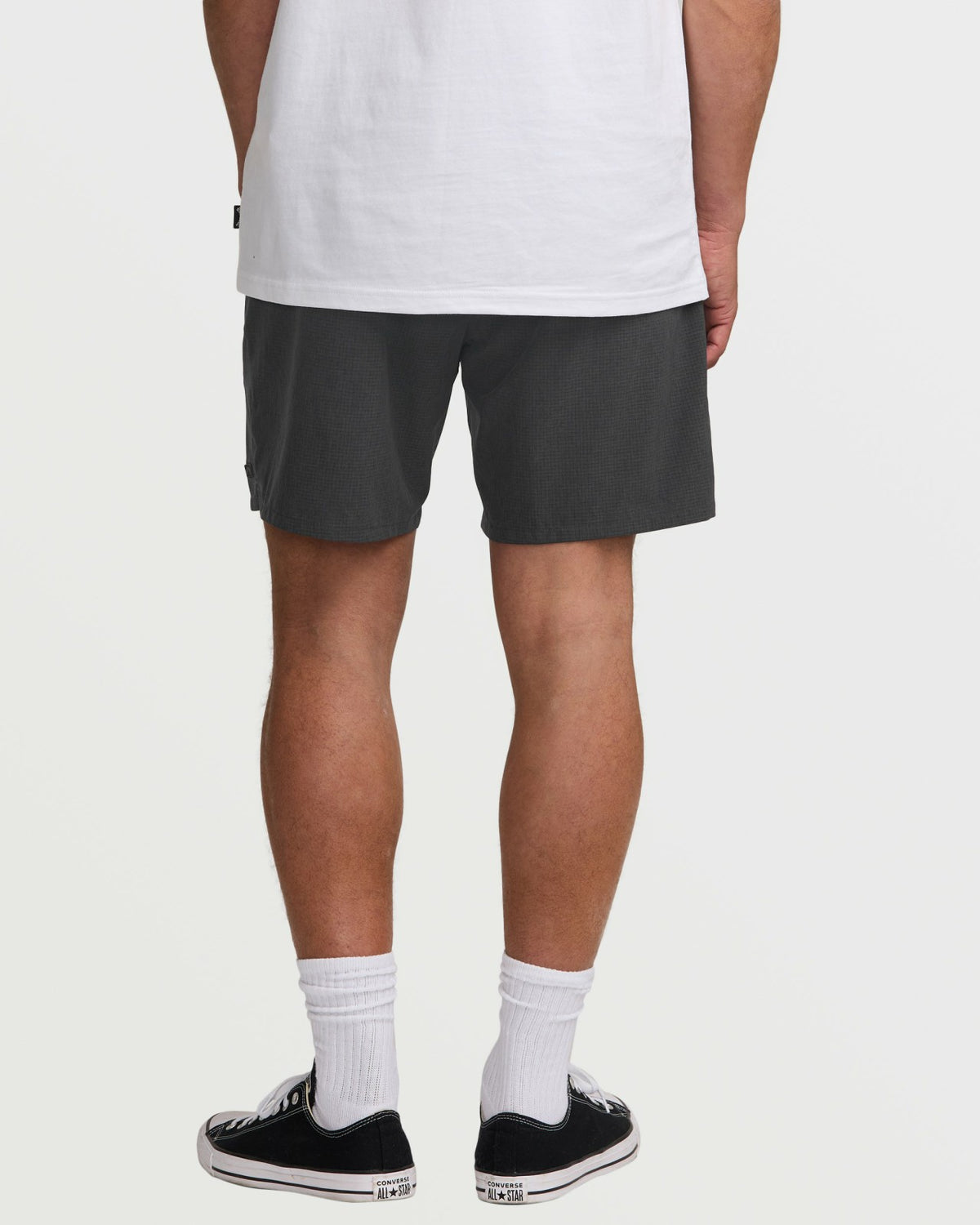 Billabong Surftrek Perforated Elastic 17" Hybrid Shorts - Black