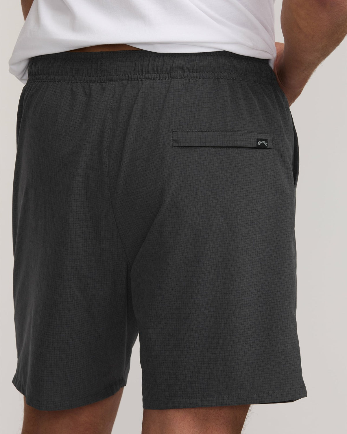 Billabong Surftrek Perforated Elastic 17" Hybrid Shorts - Black
