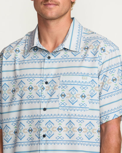 Billabong Surftrek Perf Short Sleeve Shirt - Alloy