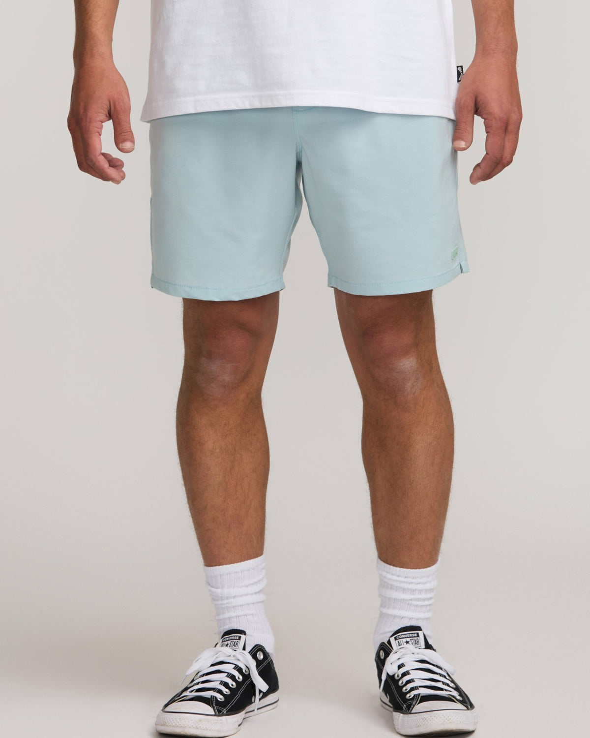 Billabong Surftrek Transit Elastic 17" Hybrid Shorts - Dusty Blue