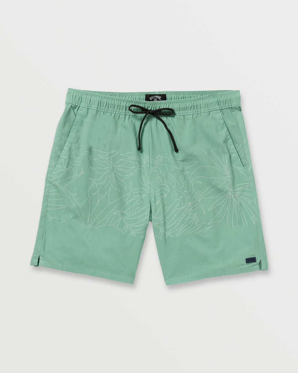Billabong Surftrek Transit Elastic 17" Hybrid Shorts - Mist Green