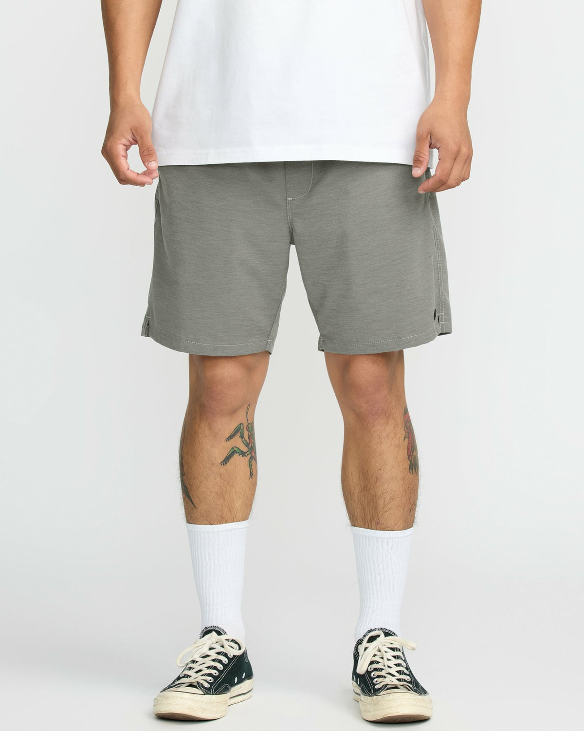 Billabong Surftrek Transit Elastic 17" Hybrid Shorts - Pewter
