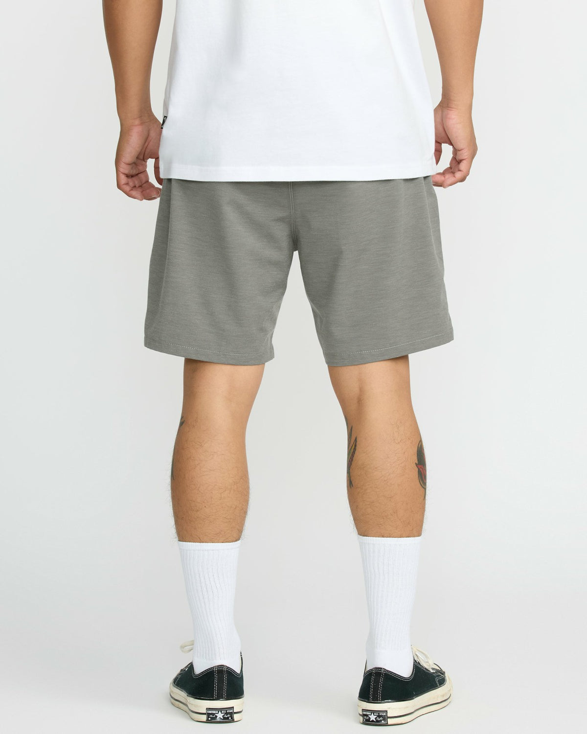 Billabong Surftrek Transit Elastic 17" Hybrid Shorts - Pewter
