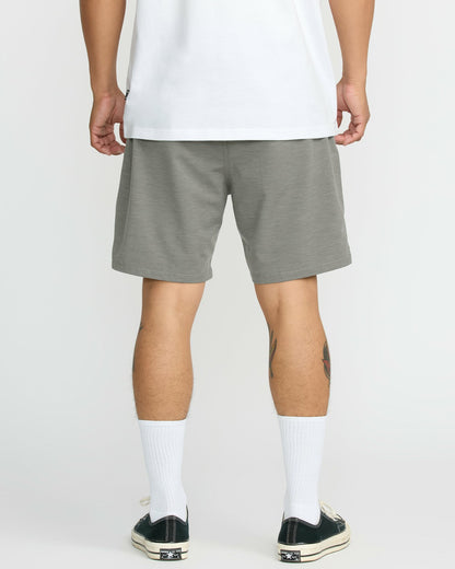 Billabong Surftrek Transit Elastic 17" Hybrid Shorts - Pewter