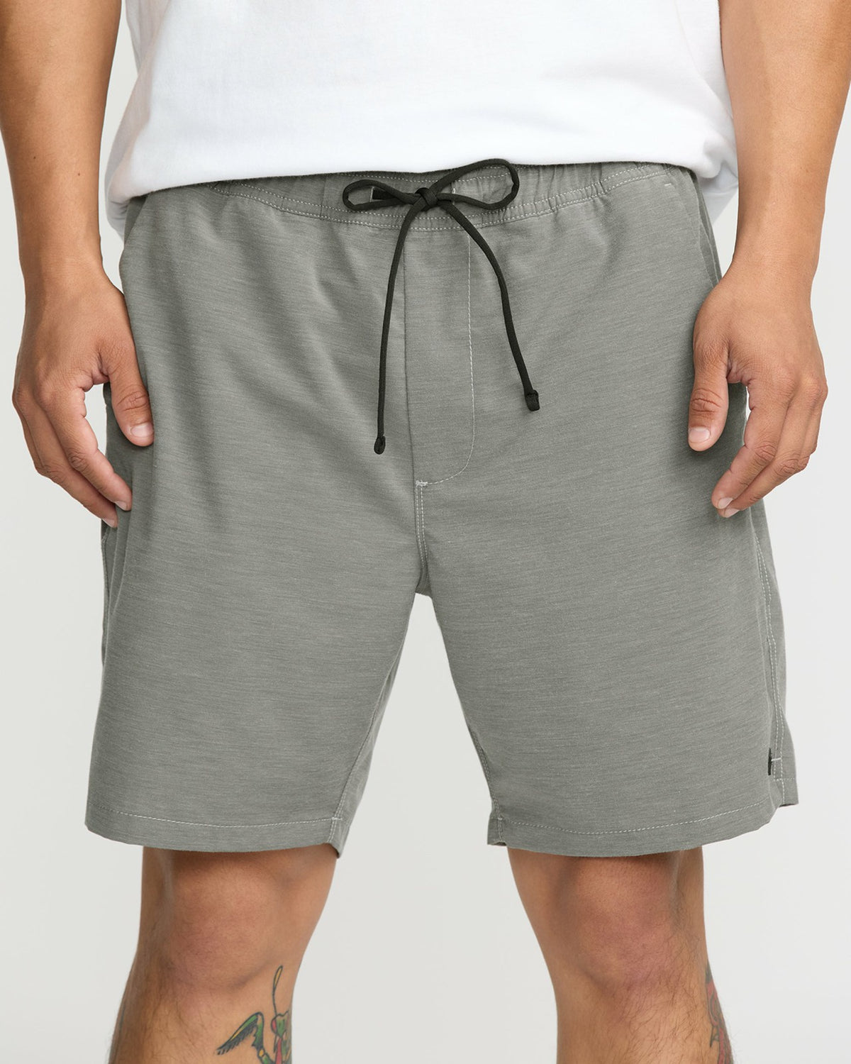 Billabong Surftrek Transit Elastic 17" Hybrid Shorts - Pewter
