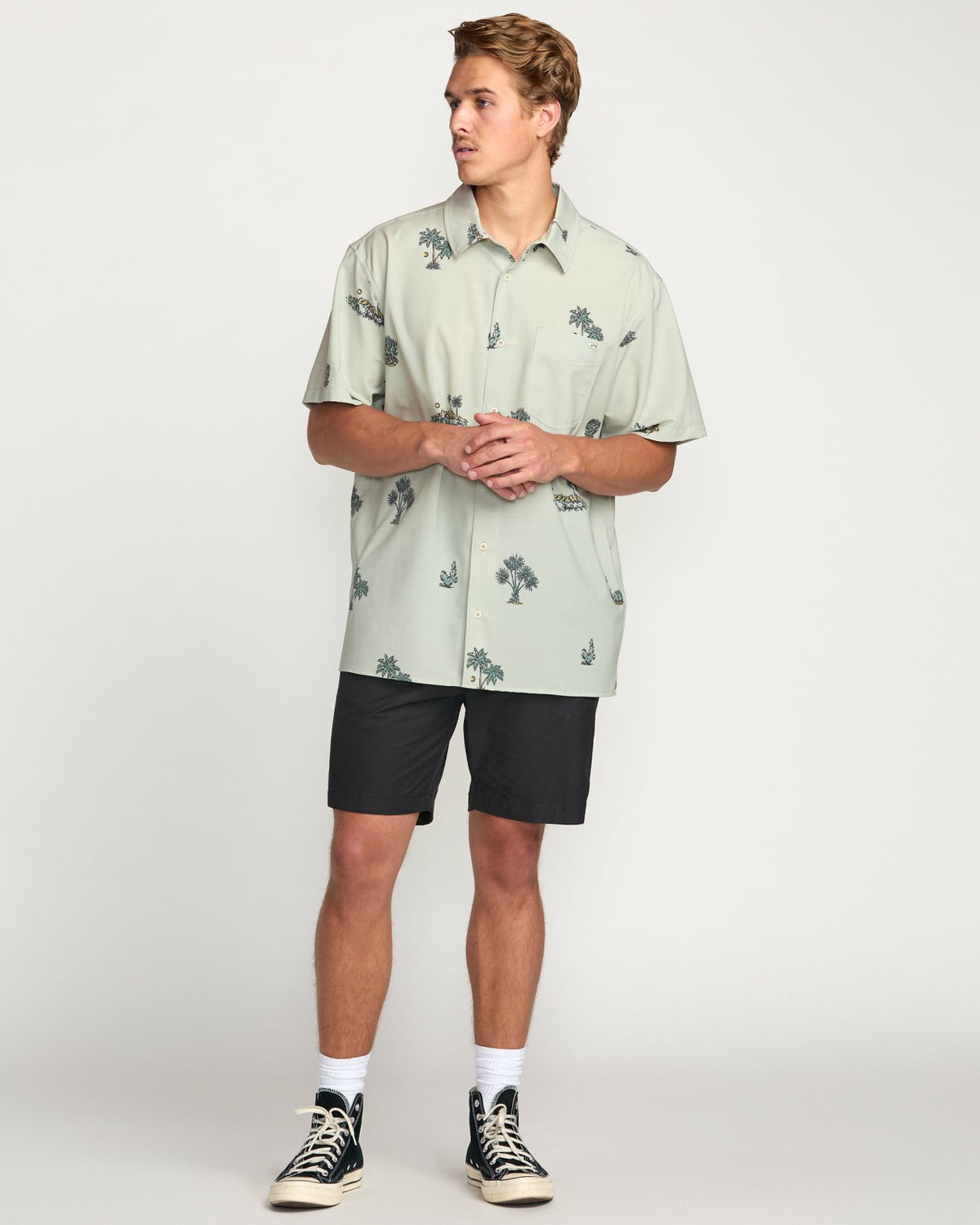 Billabong Surftrek Transit Short Sleeve Shirt - Chino