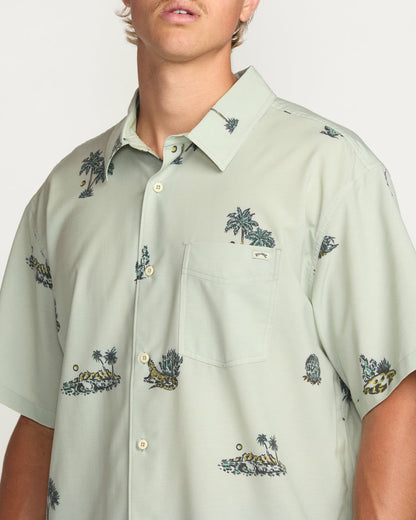 Billabong Surftrek Transit Short Sleeve Shirt - Chino