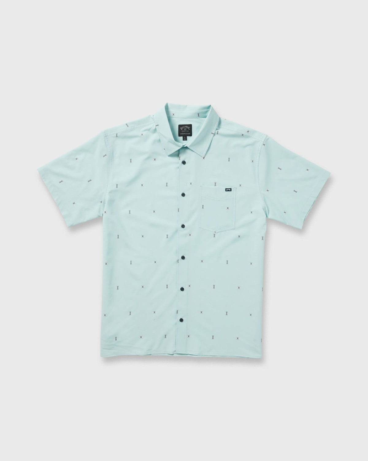Billabong Surftrek Transit Short Sleeve Shirt - Dusty Blue