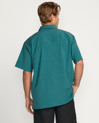 Billabong Surftrek Transit Short Sleeve Shirt - Marine