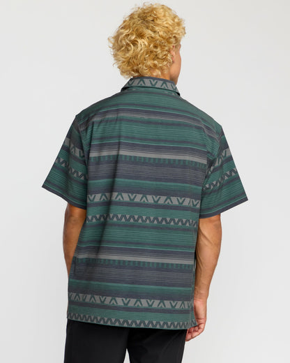 Billabong Surftrek Transit Short Sleeve Shirt - Navy