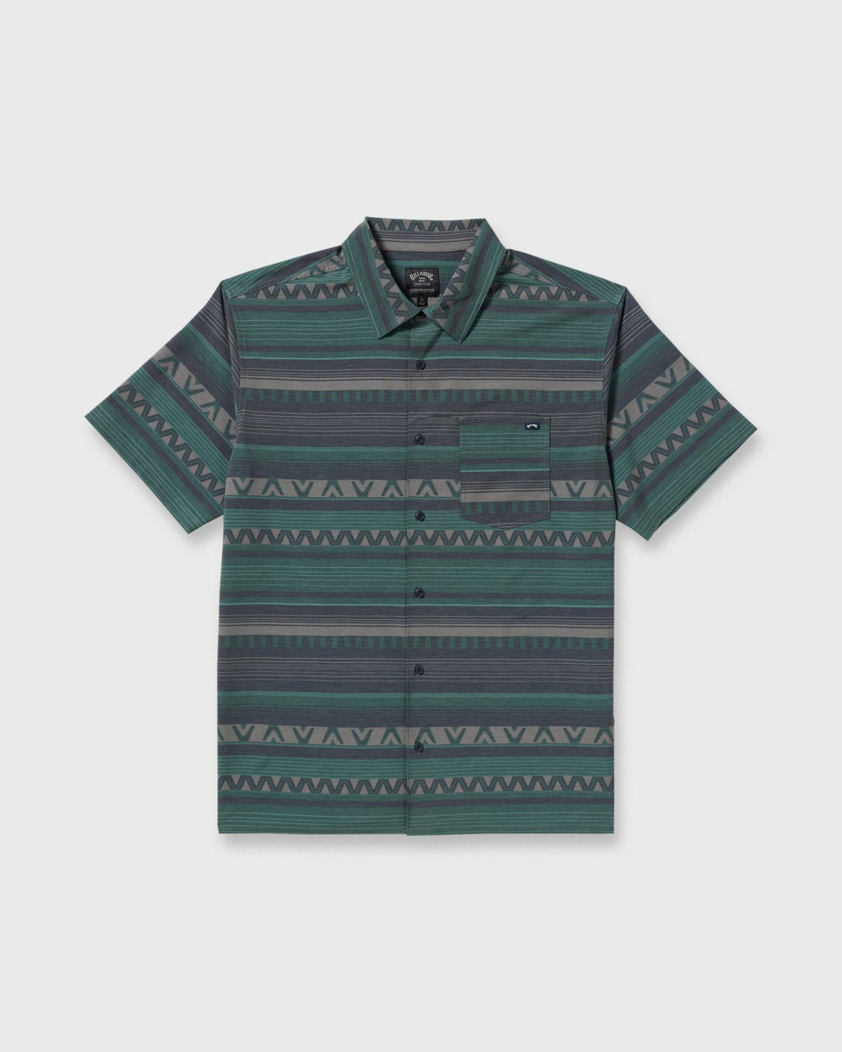 Billabong Surftrek Transit Short Sleeve Shirt - Navy