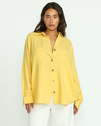 Billabong Sweet Swell Long Sleeve Shirt - Fresh Squeezed