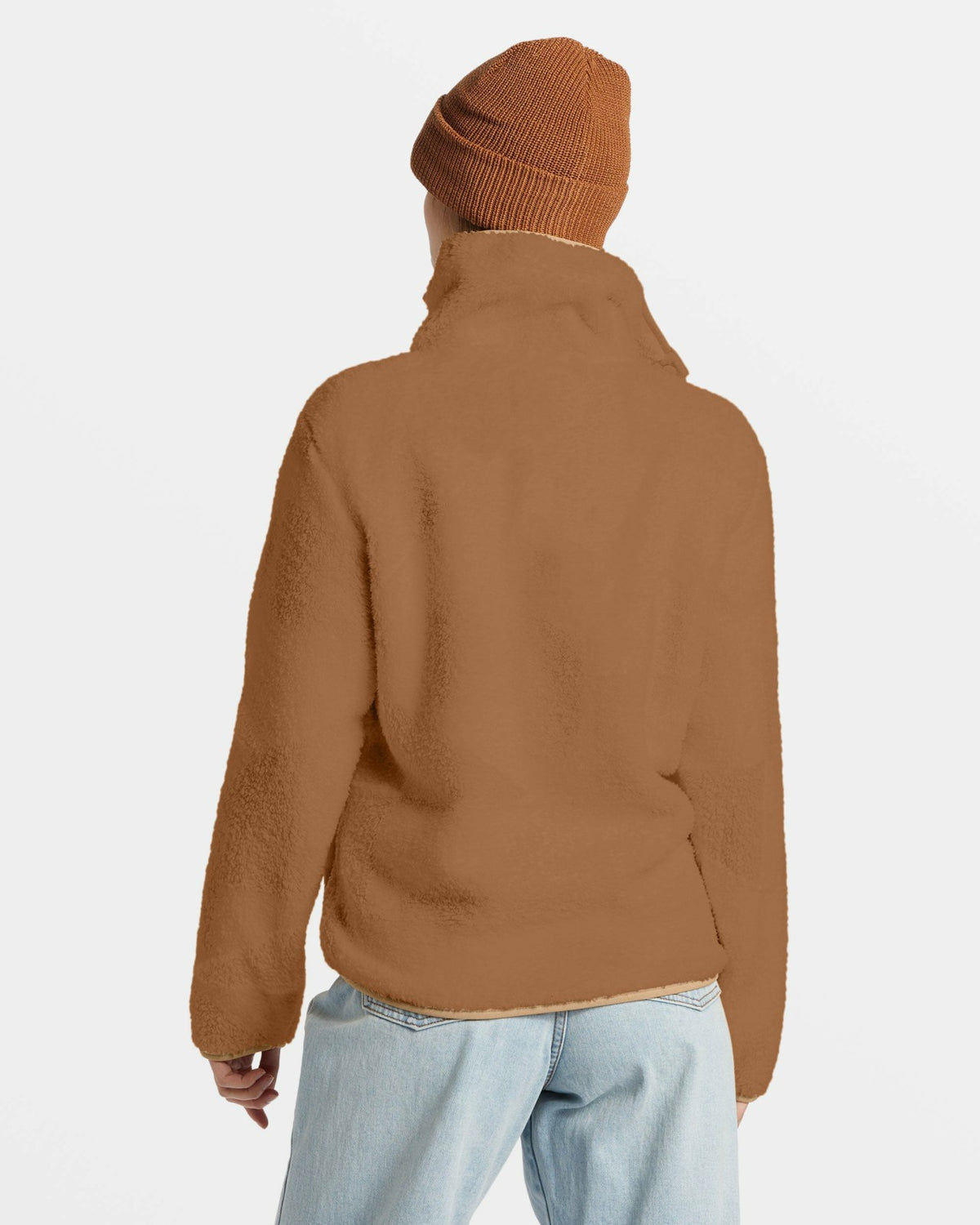 Billabong Switchback Mock Neck Fleece - Sandalwood