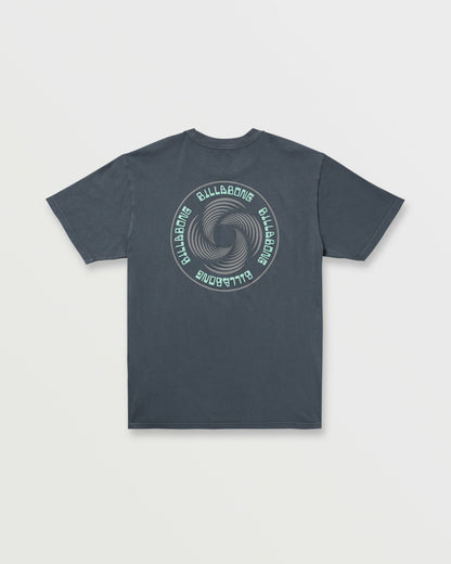 Billabong Swivel Premium Wave Wash Tee - Aged Indigo