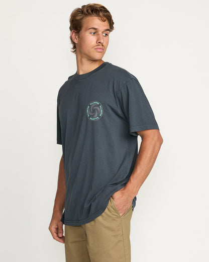 Billabong Swivel Premium Wave Wash Tee - Aged Indigo
