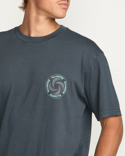 Billabong Swivel Premium Wave Wash Tee - Aged Indigo