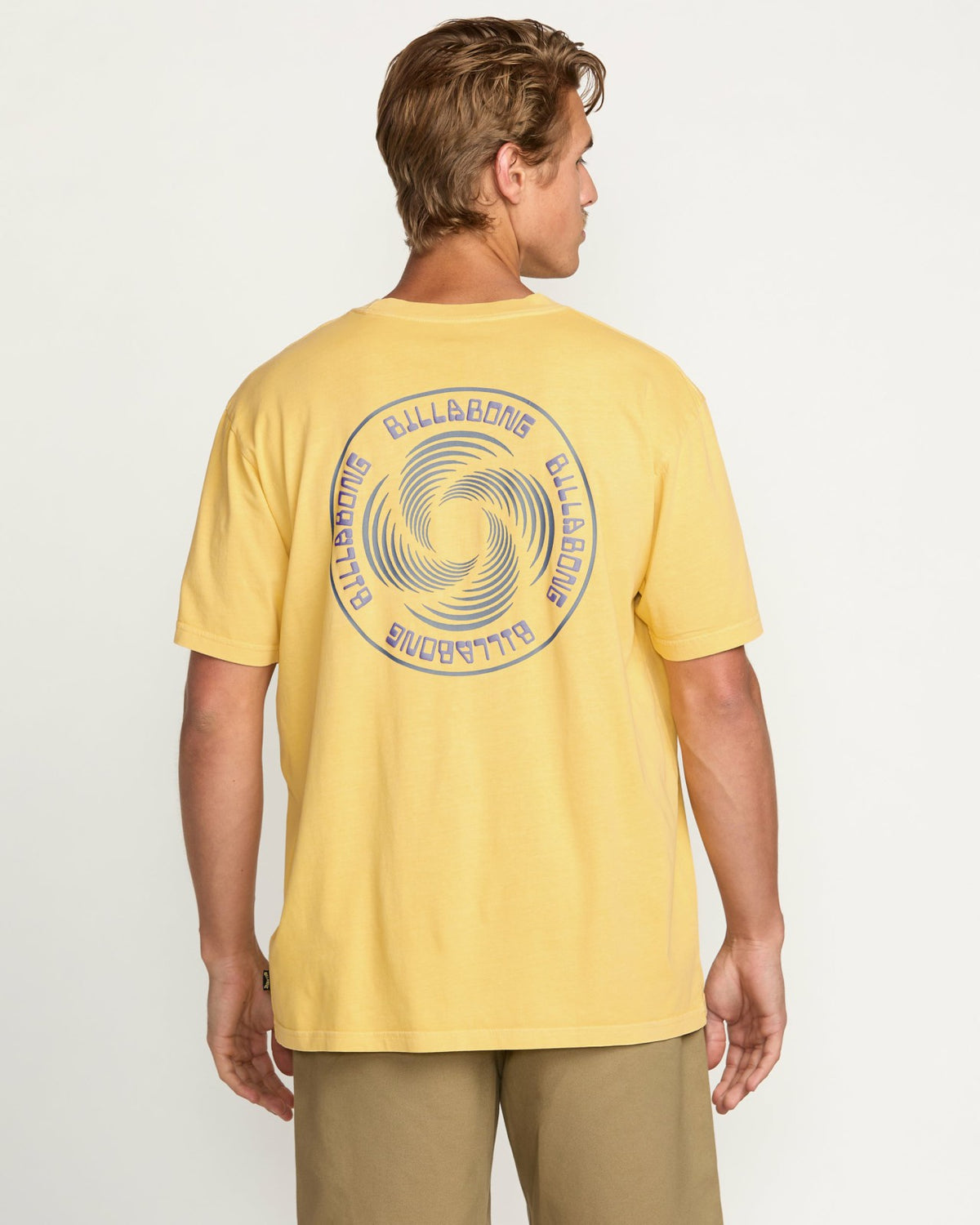 Billabong Swivel Premium Wave Wash Tee - Lemon