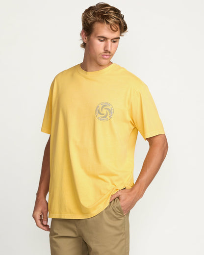 Billabong Swivel Premium Wave Wash Tee - Lemon