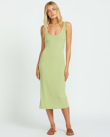 Billabong Take A Look Reversible Dress - Avocado