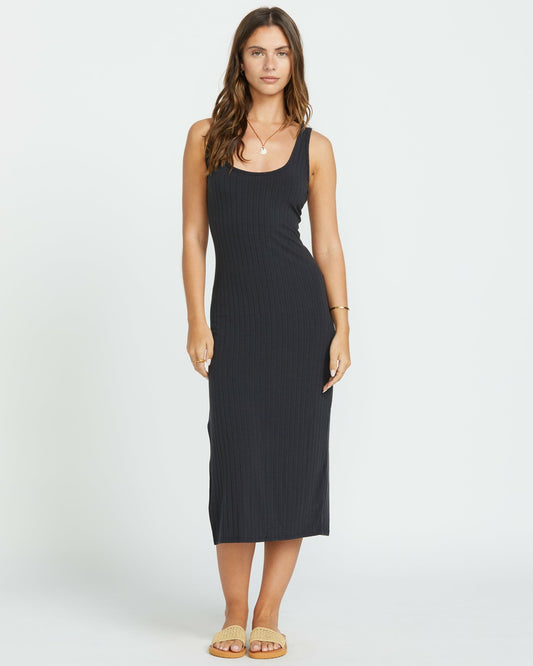 Billabong Take A Look Reversible Dress - Black Sands