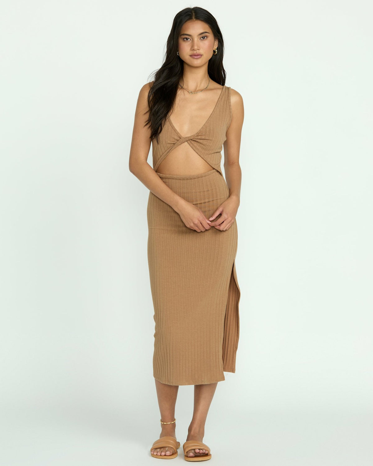 Billabong Take A Look Reversible Dress - Rose Brown